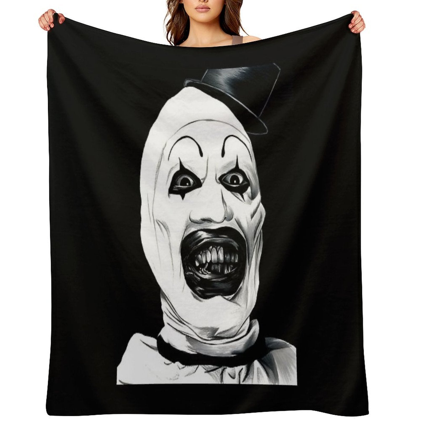 Art The Clown Terrifier  Classic Multi-functional Throw Blanket
