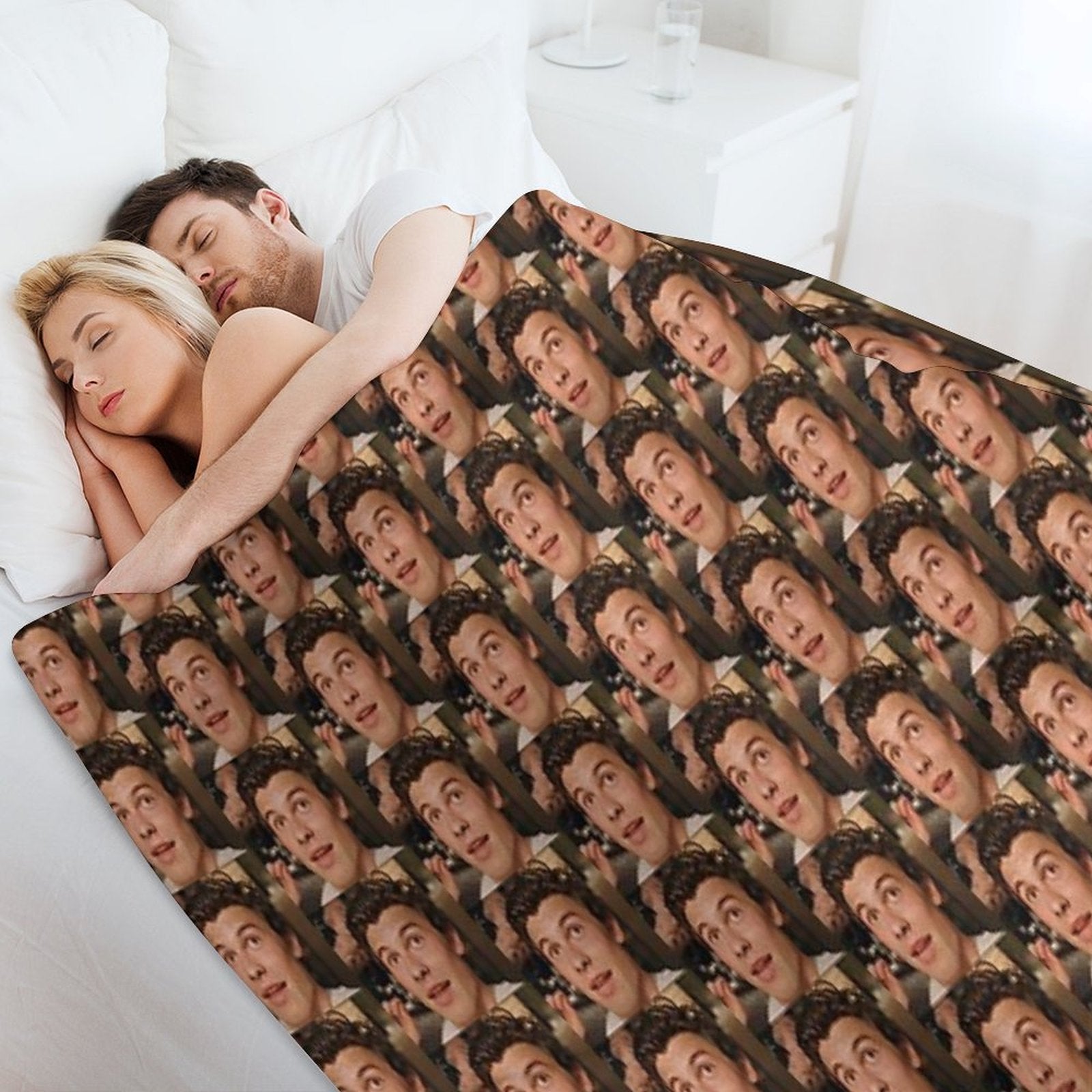 Baby Angel Shawn Mendes Anti-pilling Throw Blanket