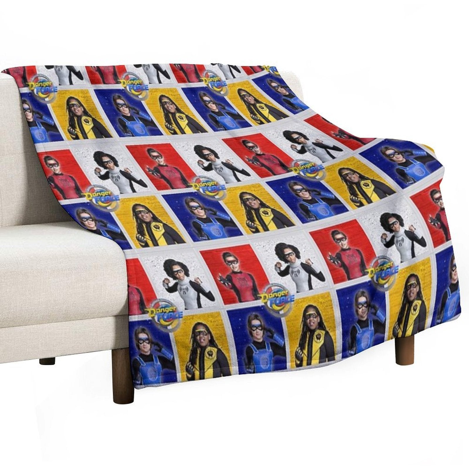 Danger Force Squad Eco-conscious Throw Blanket