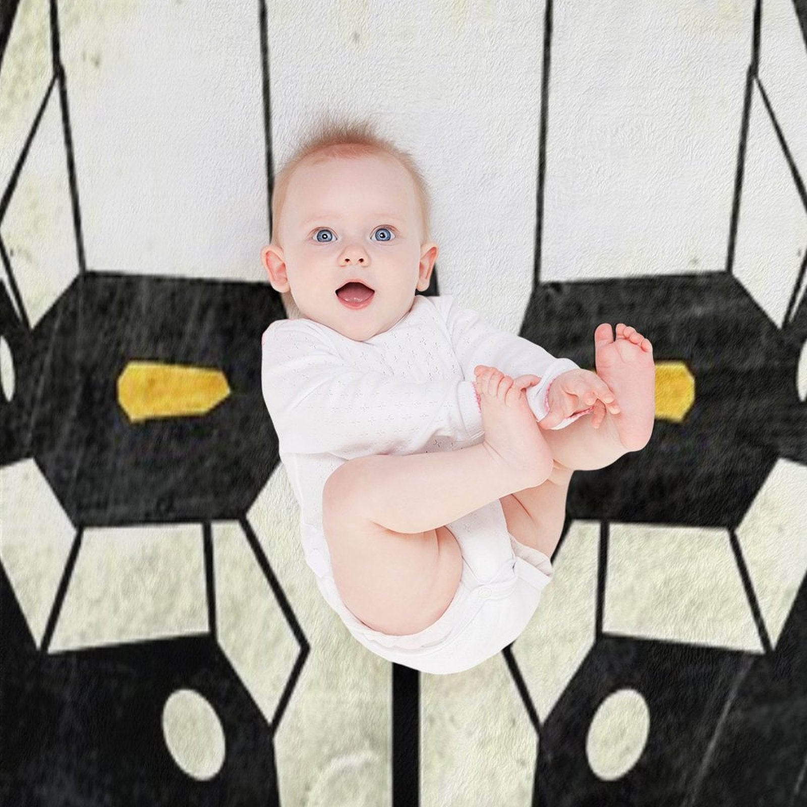 Battletech Atlas Skull Shrink-resistant Throw Blanket