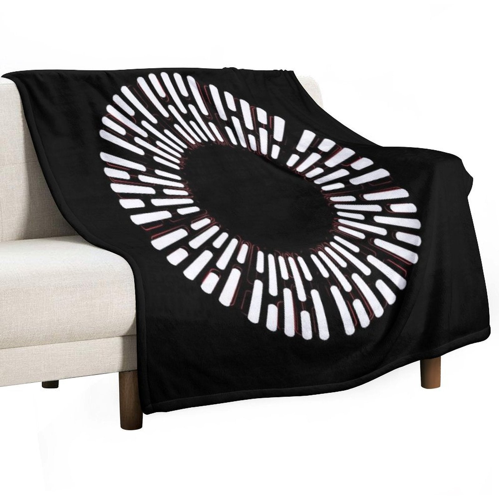 Death Star Lighting Compact Throw Blanket