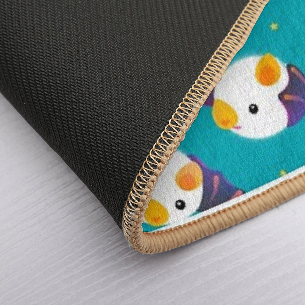 Honduran White Bat (Flying Mochi)  Absorbent Bath Mat