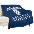 Vintage Macalester College Minessota Compact Throw Blanket