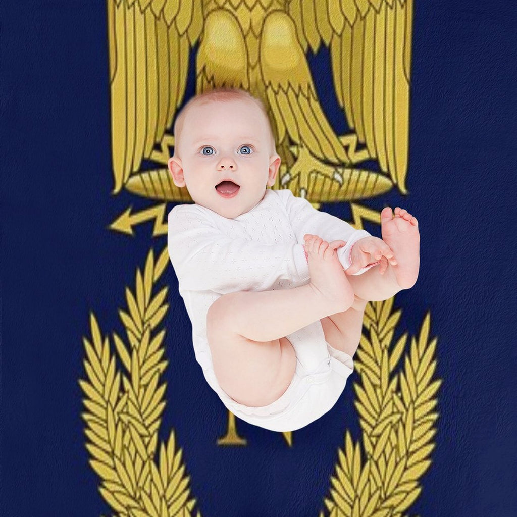 Emblème De Napoléon Bonaparte Versatility Throw Blanket
