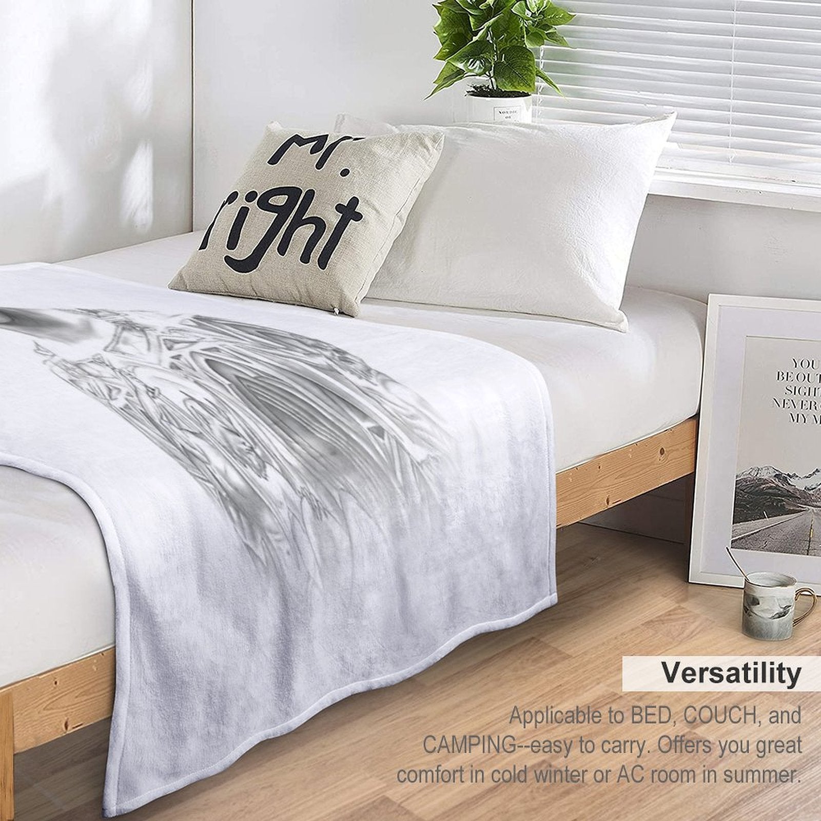 Michael Scofield, Prison Break Fan-art Wrinkle-free Throw Blanket
