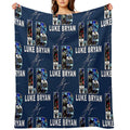 Country Music Tour Signature Machine-washable Throw Blanket