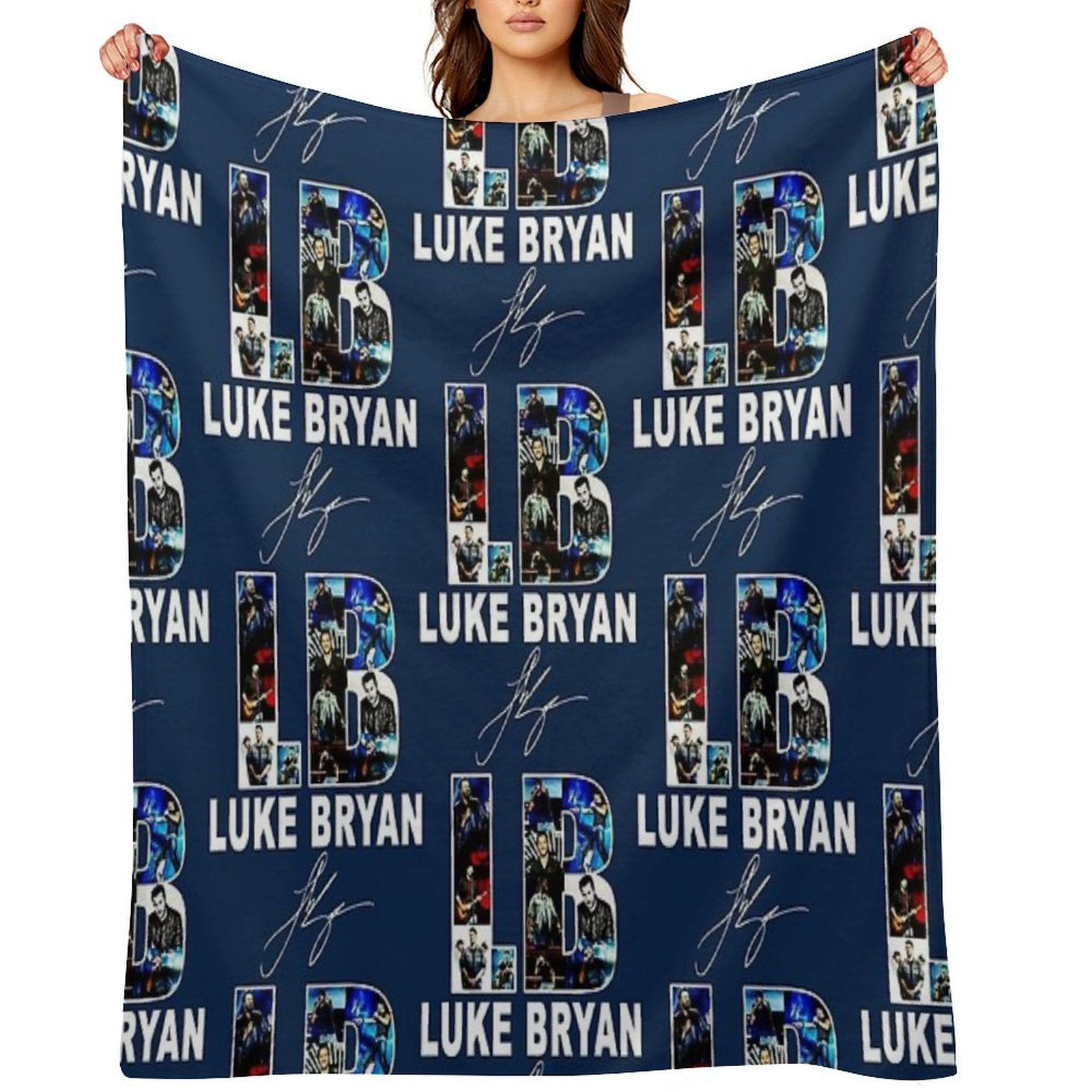 Country Music Tour Signature Machine-washable Throw Blanket