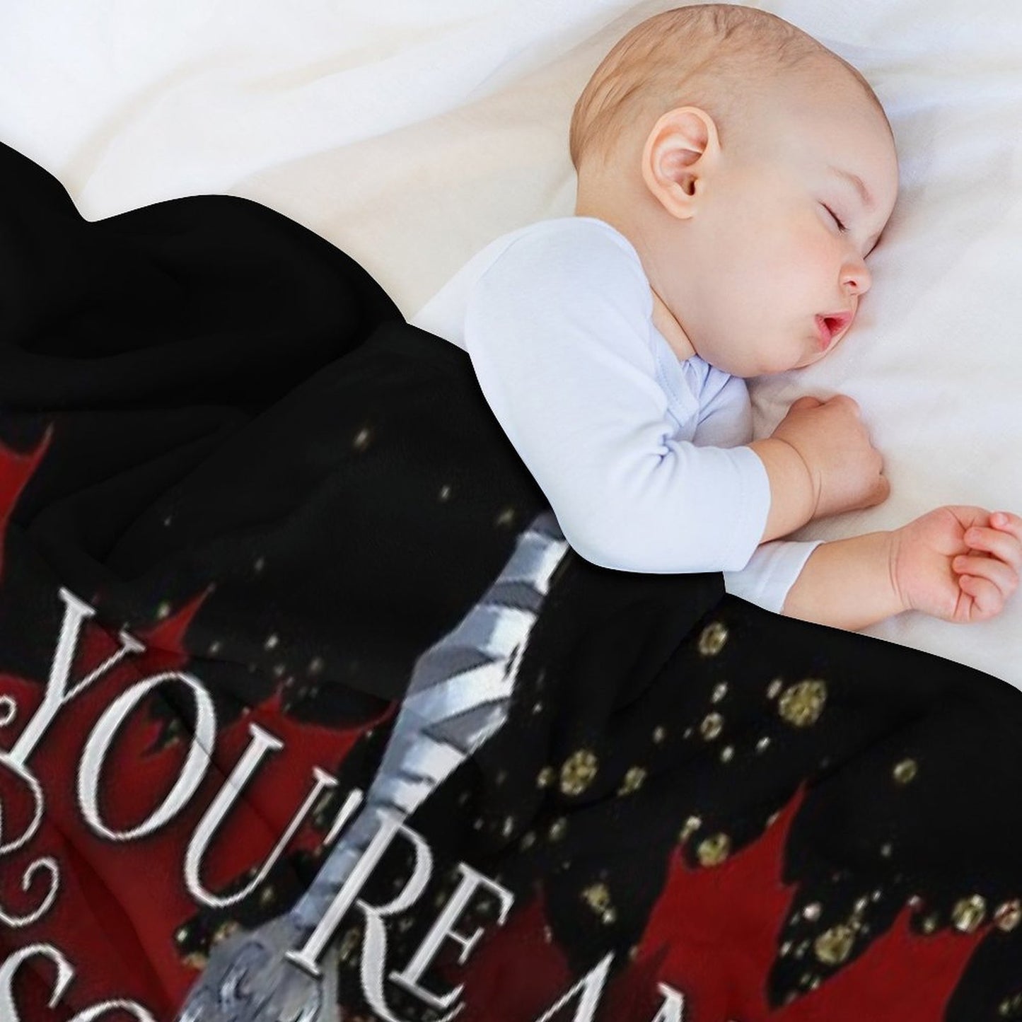 You're An Absolutely Stunning, Murderous Little Creature. From Blood And Ash Jennifer L Armentrout Versatility Throw Blanket