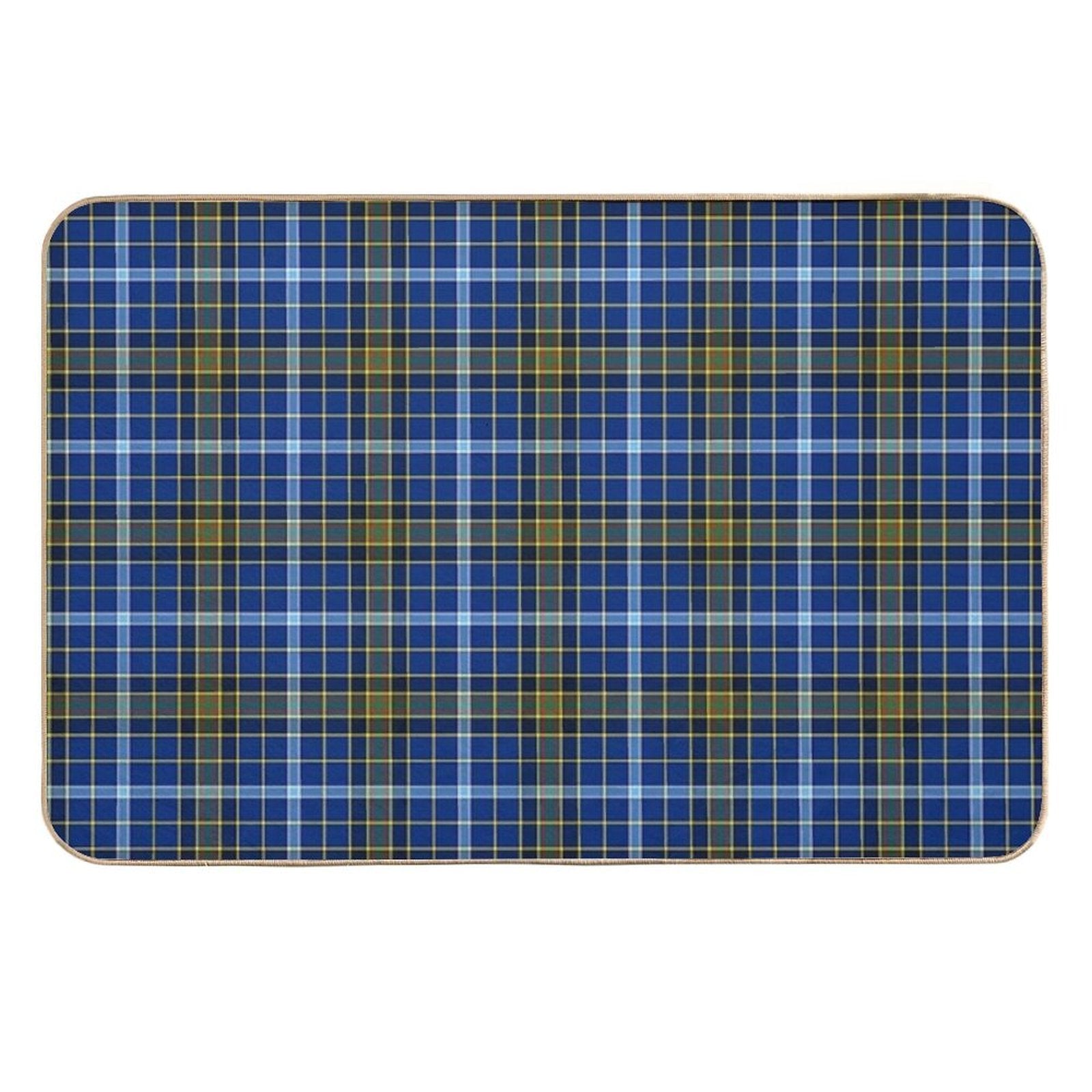 Clan Knox Tartan  High-Traffic Bath Mat