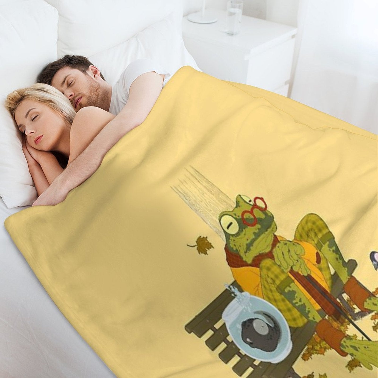Day Out with Grandpa Travel-friendly Throw Blanket