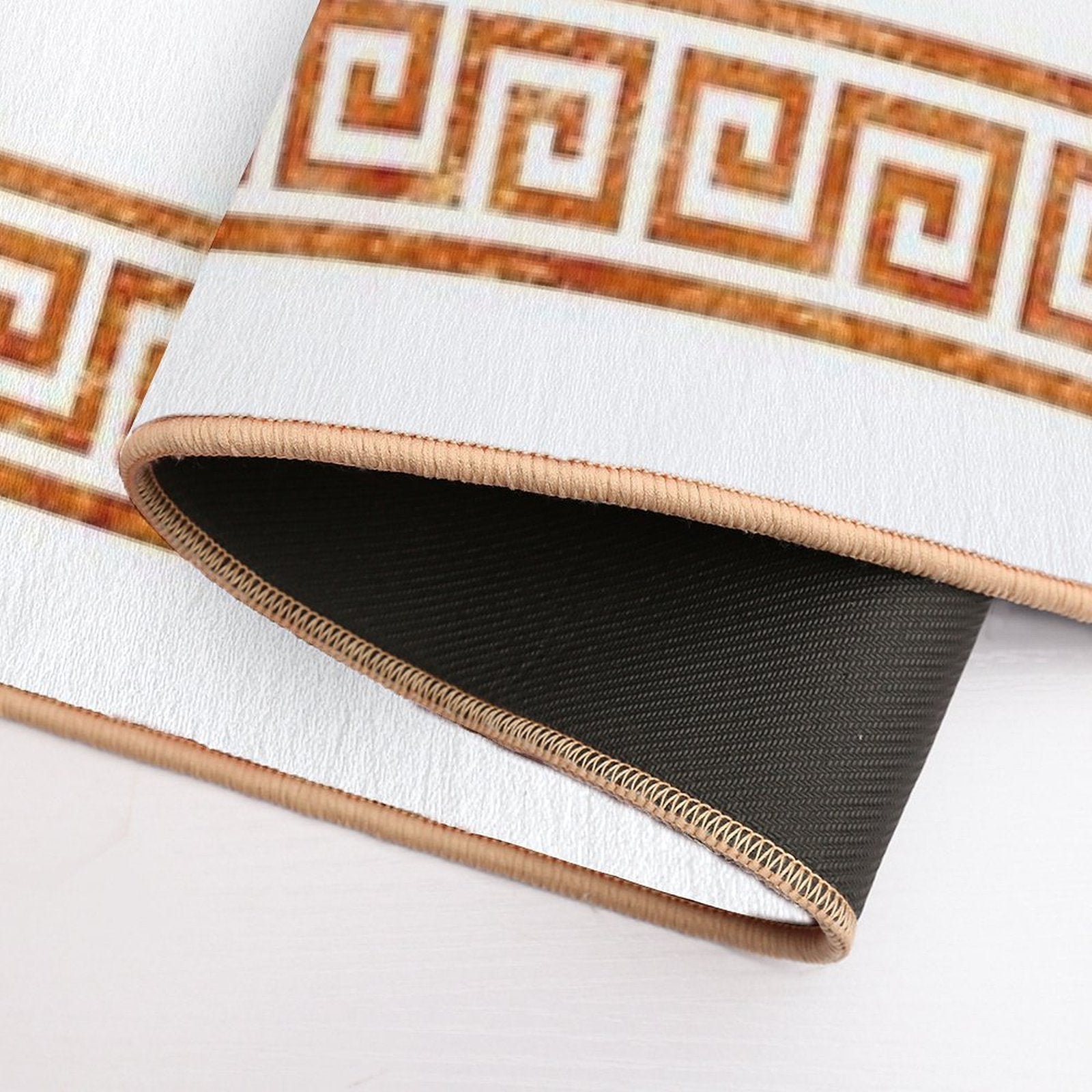 Greek Geometric Pattern  Multi-Purpose Bath Mat