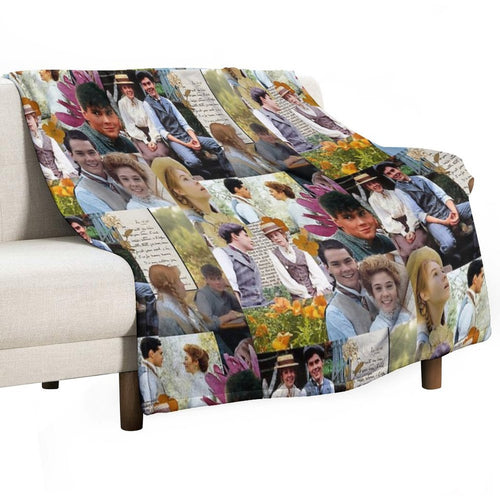 Anne of Green Gables Collage Comfort Throw Blanket
