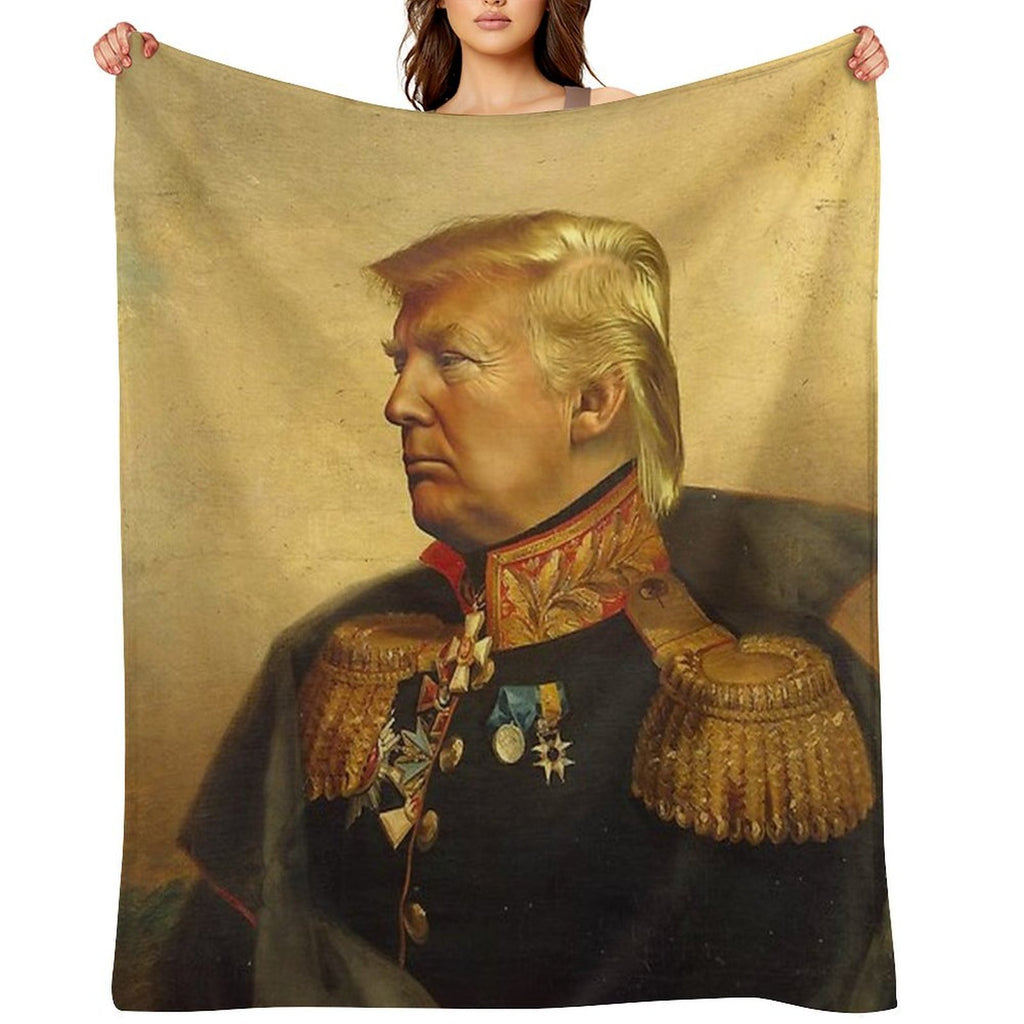 Donald Trump - Replaceface Premium Throw Blanket