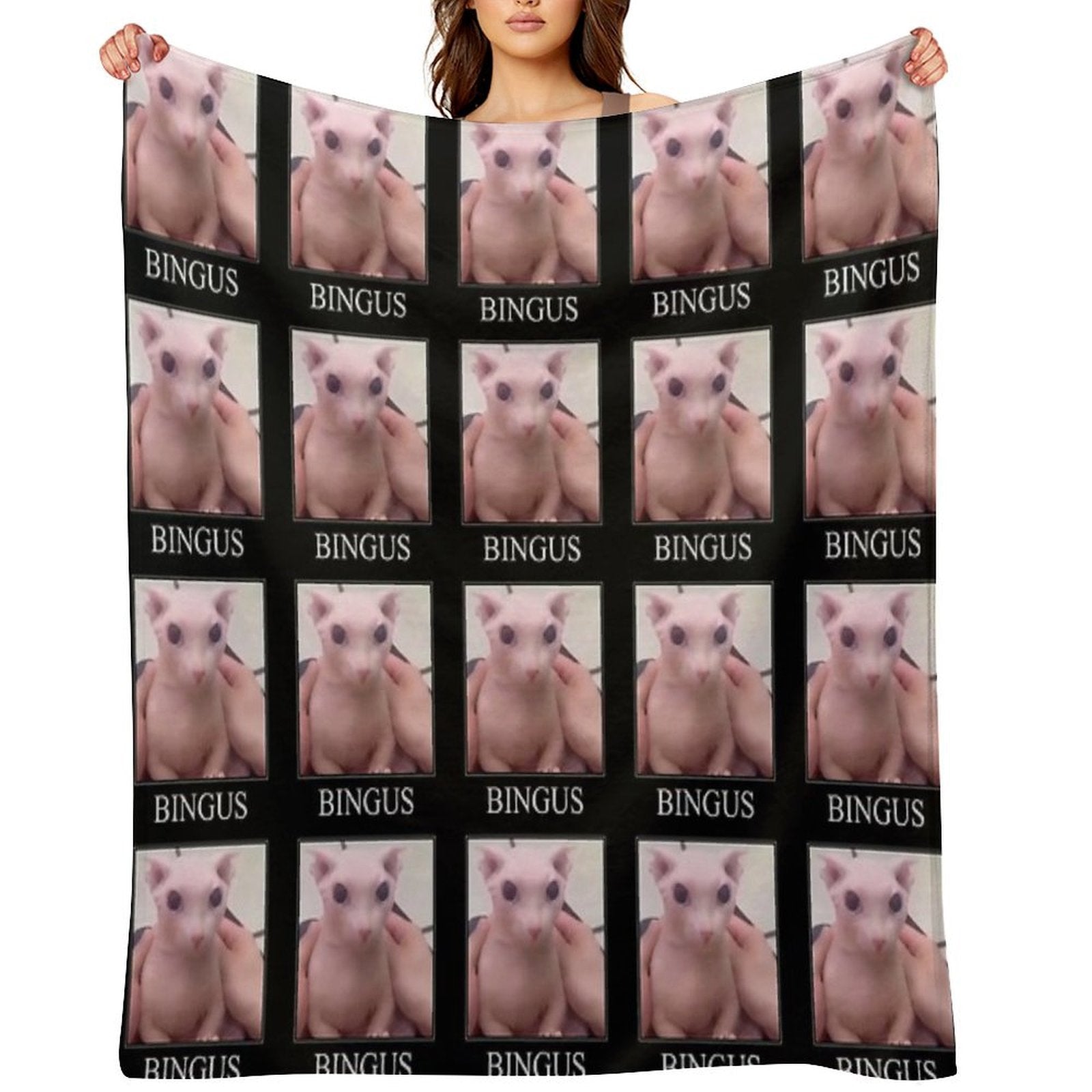 BINGUS Velvety-soft Throw Blanket