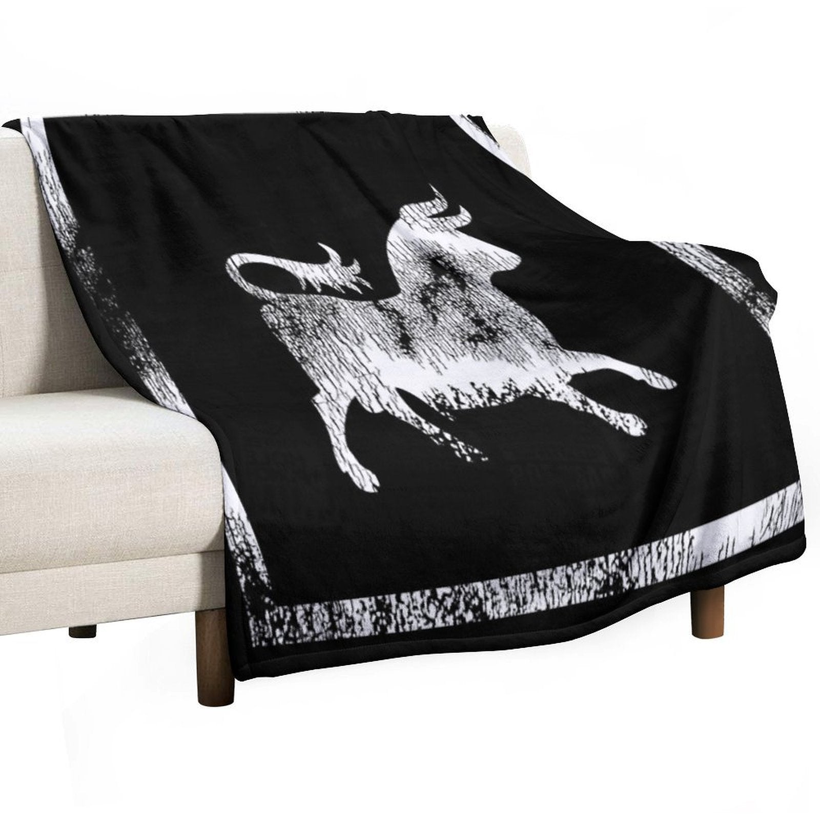 Caesar's Legion Logo (WornWhite) Multi-functional Throw Blanket