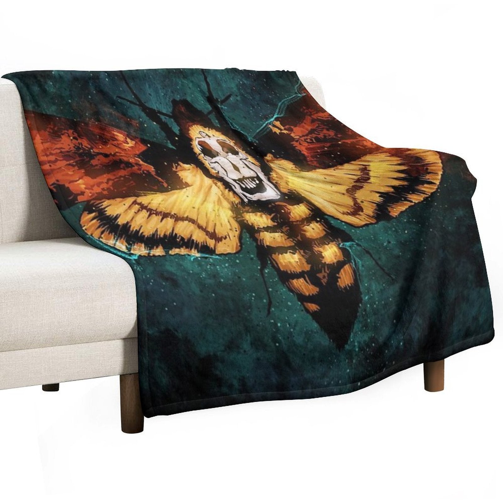 The Silence of The Lambs Easy Care Throw Blanket