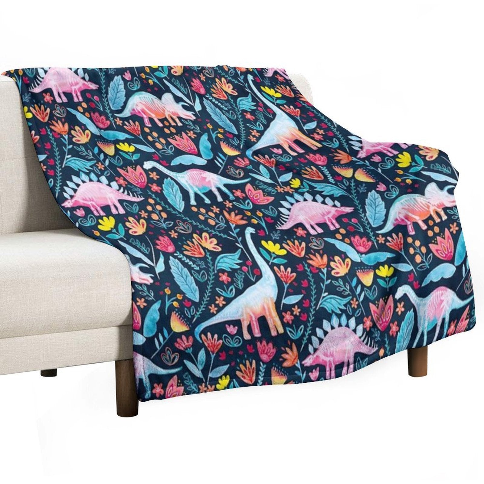 Dinosaur Delight Multi-functional Throw Blanket
