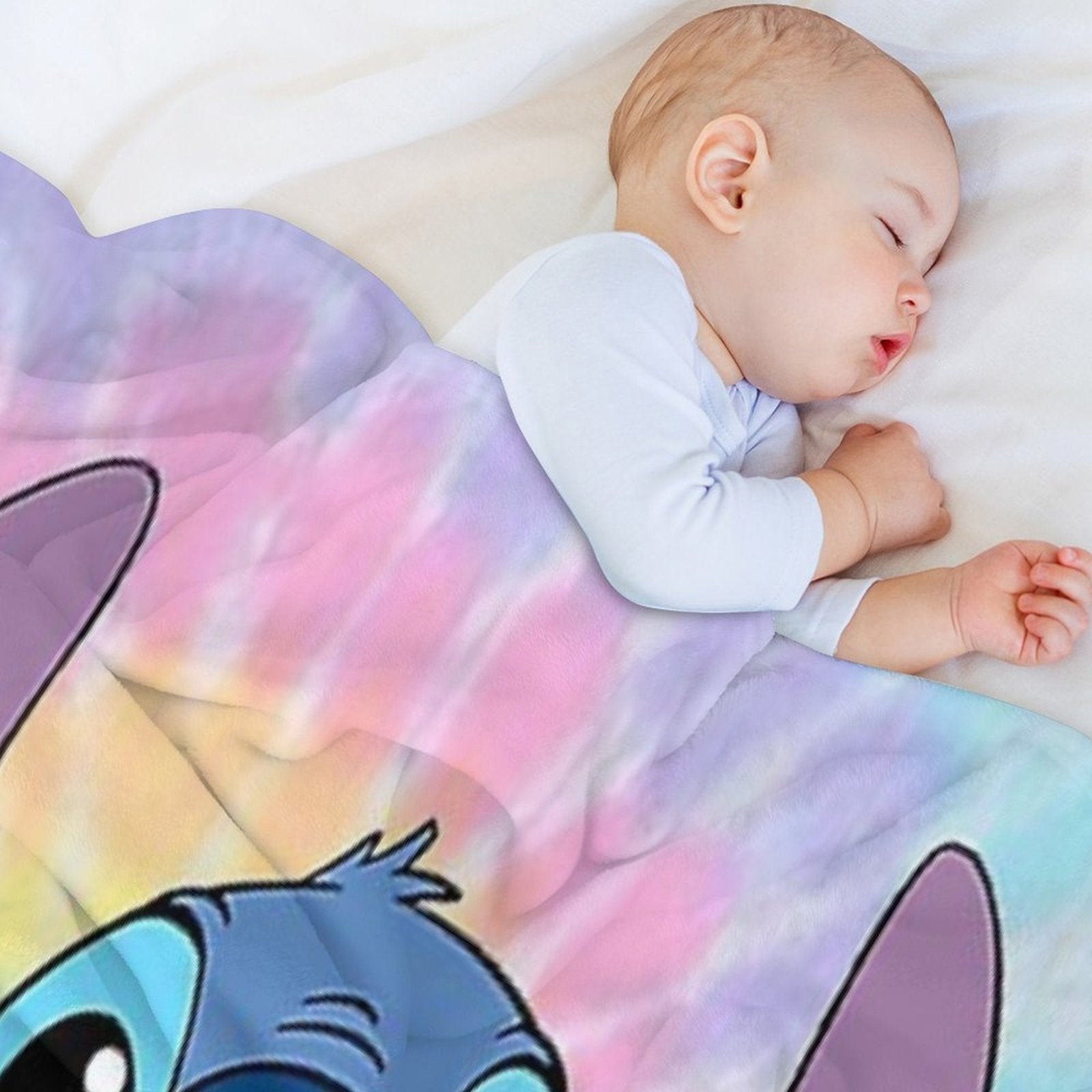 Colorfull Stitch Velvety-soft Throw Blanket