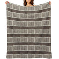 Wood Pattern (Indian Art) Multi-functional Throw Blanket