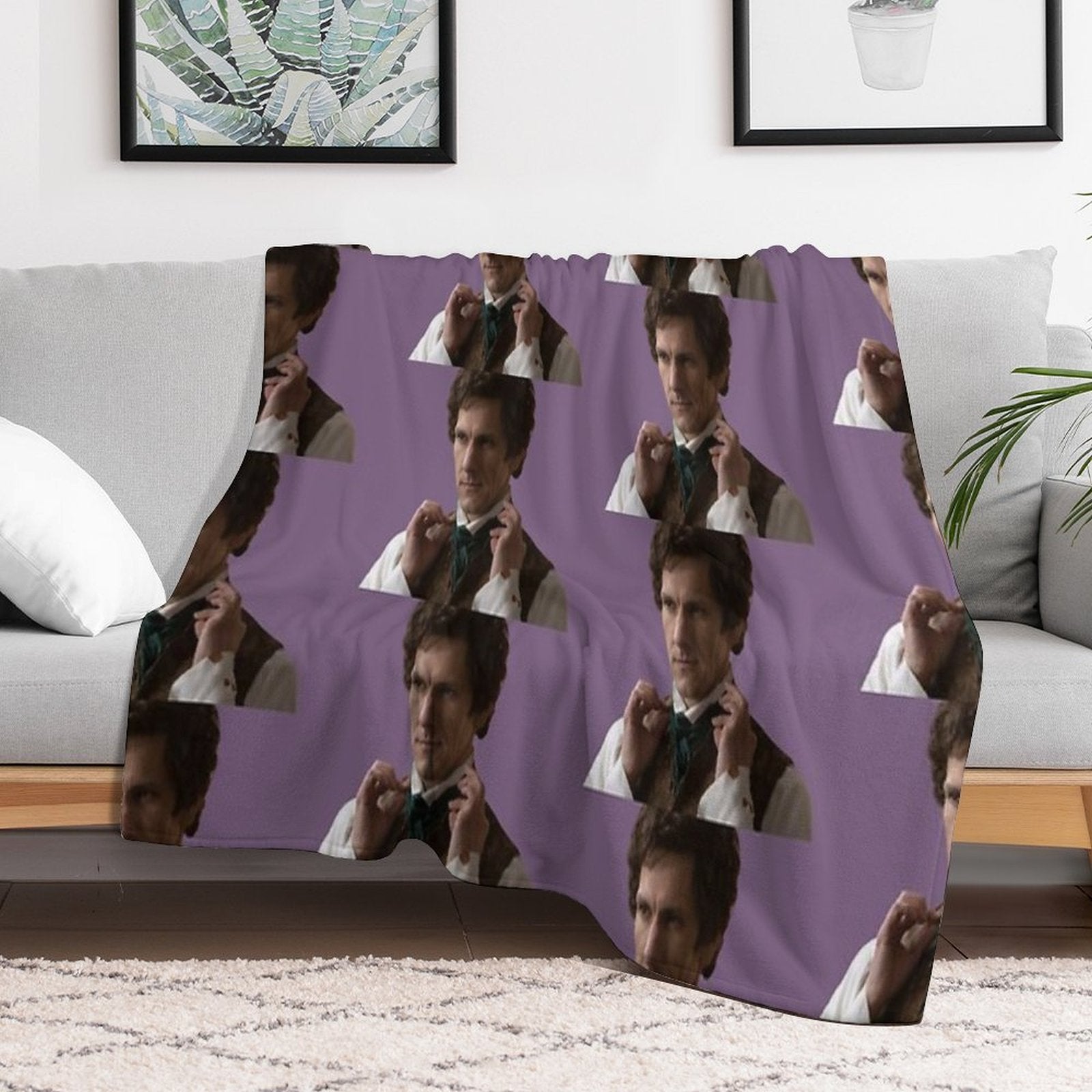 BBC Ghosts Thomas Eco-conscious Throw Blanket