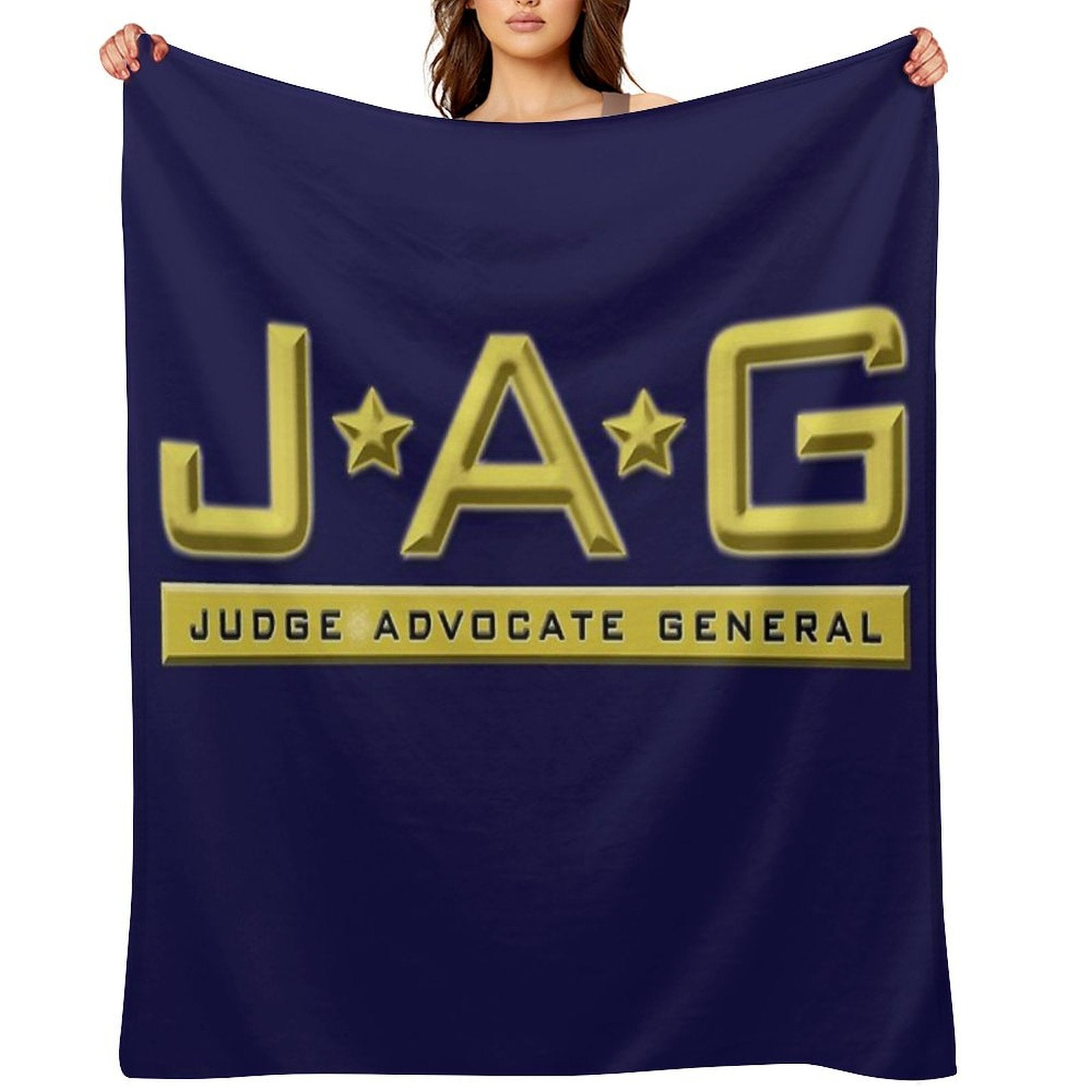 J.A.G TV Show Logo Versatility Throw Blanket