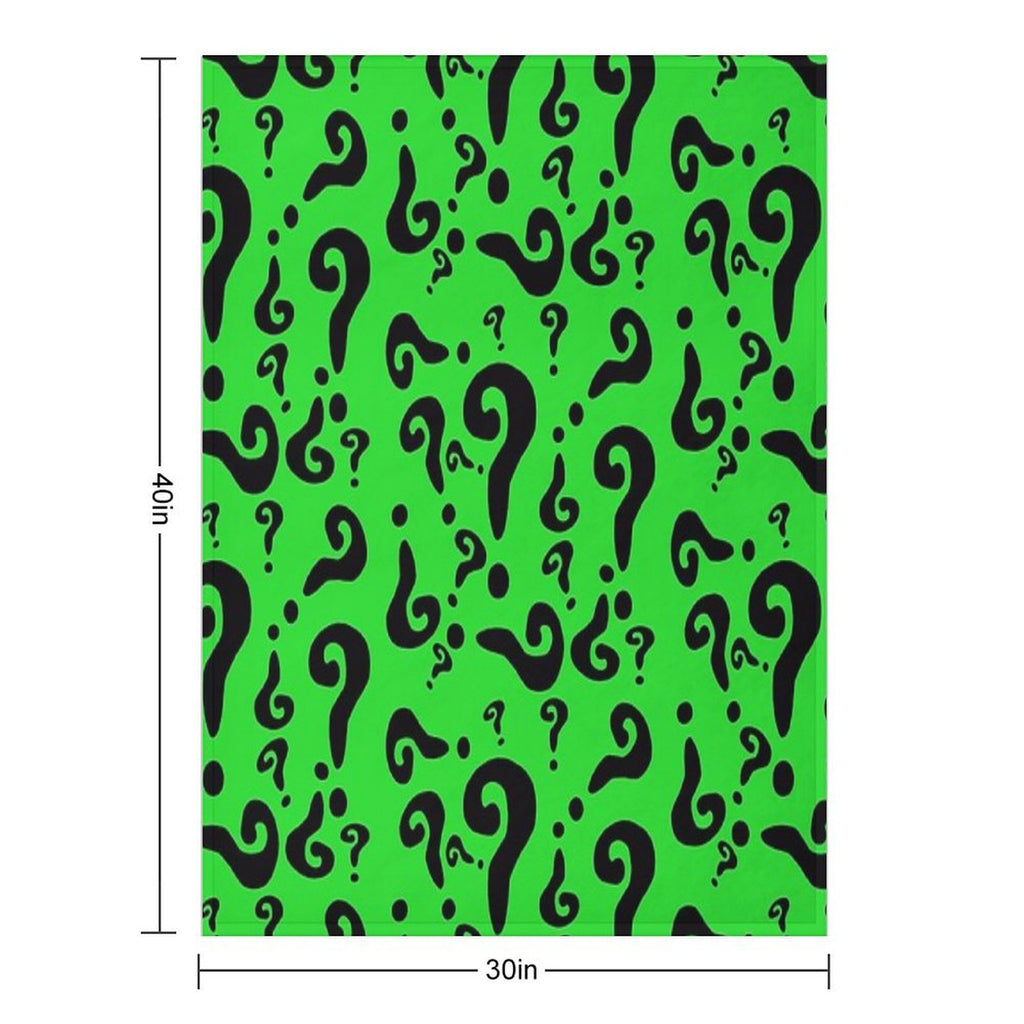 The Riddler Shrink-resistant Throw Blanket