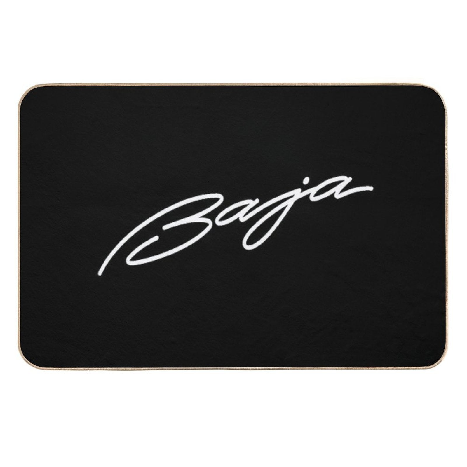 Baja Symbol  Odorless Bath Mat