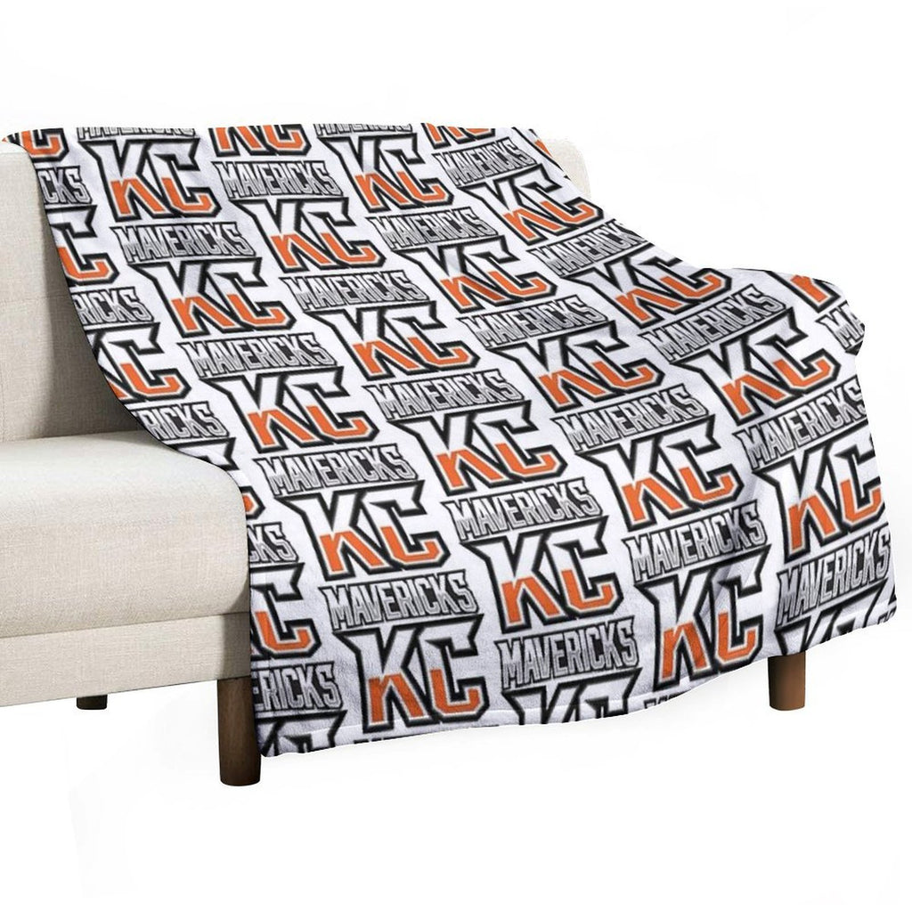 Kansas City Mavericks Plush Throw Blanket