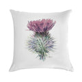 Scottish Thistle Soft Skin-Friendly Throw Pillow