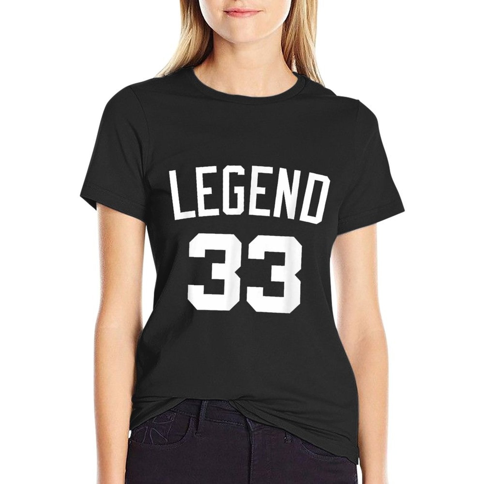 Boston Legend 33  Ribbed Collar T-Shirt