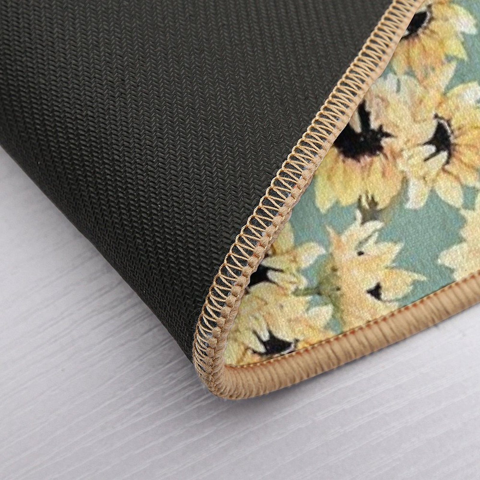 Blossom Sunflowers  Absorbent Bath Mat