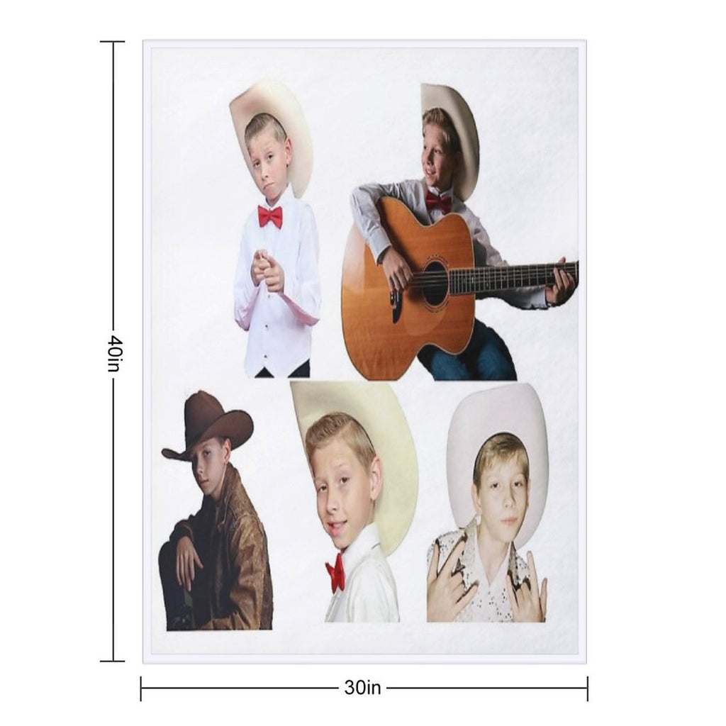 Mason Ramsey Compilation Quick-dry Throw Blanket