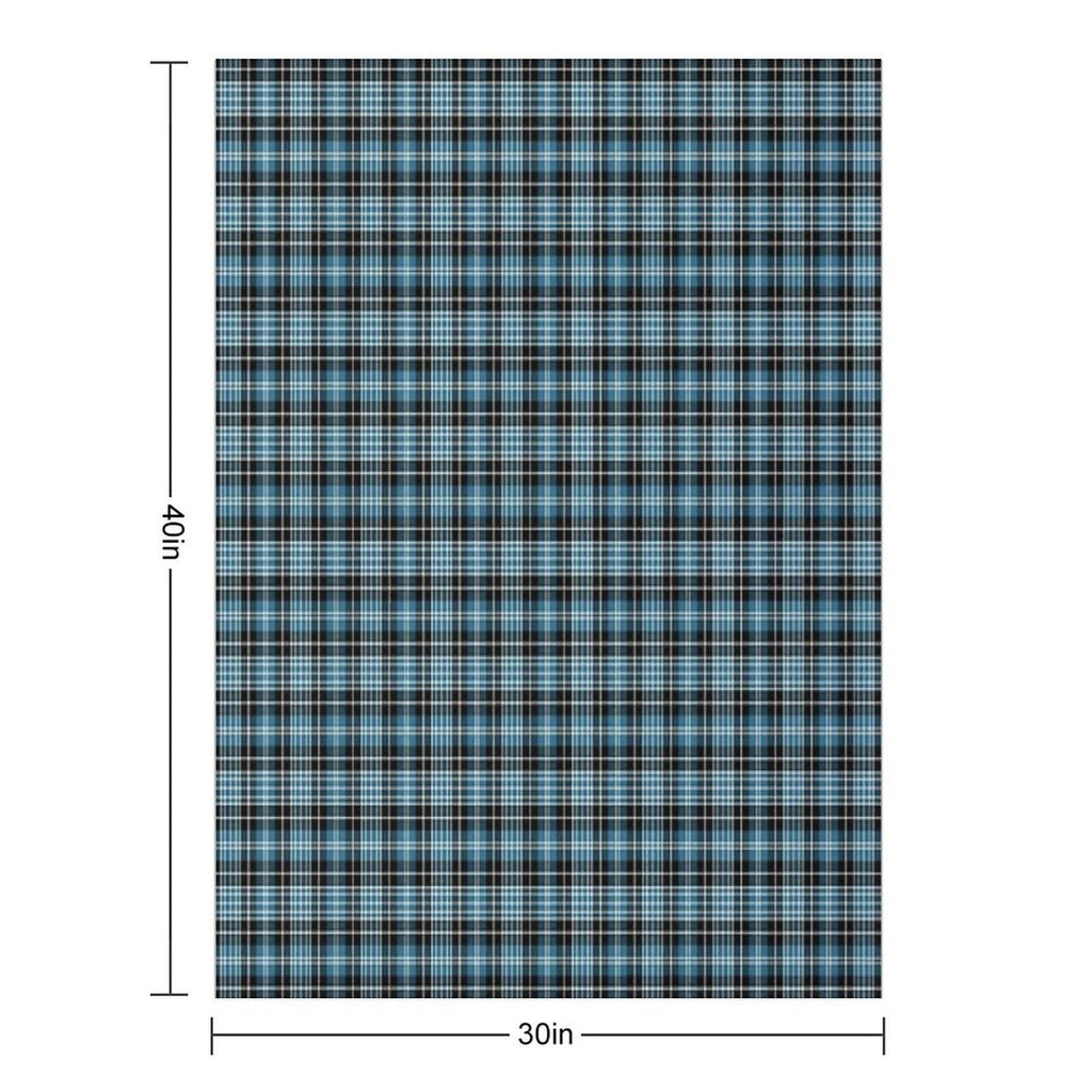 Clan Clark Tartan Lightweight Throw Blanket