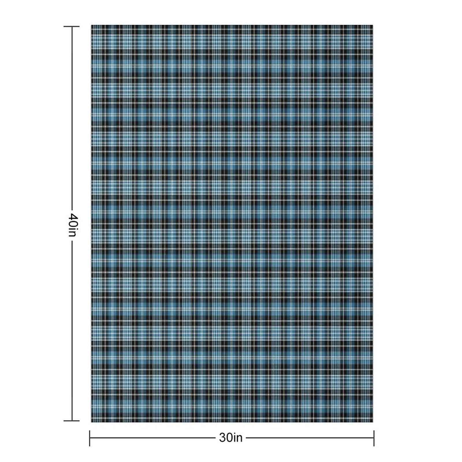 Clan Clark Tartan Lightweight Throw Blanket