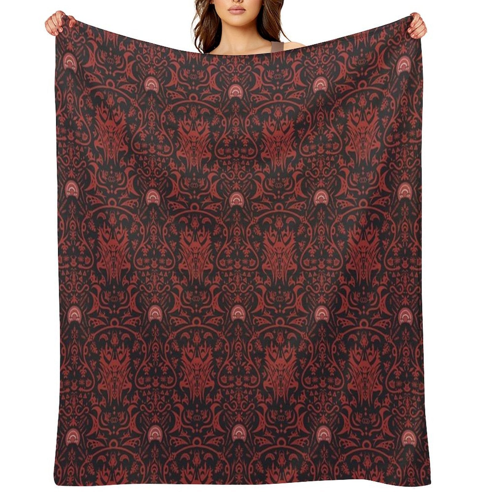 Emet-Selch's Composition Velvety-soft Throw Blanket