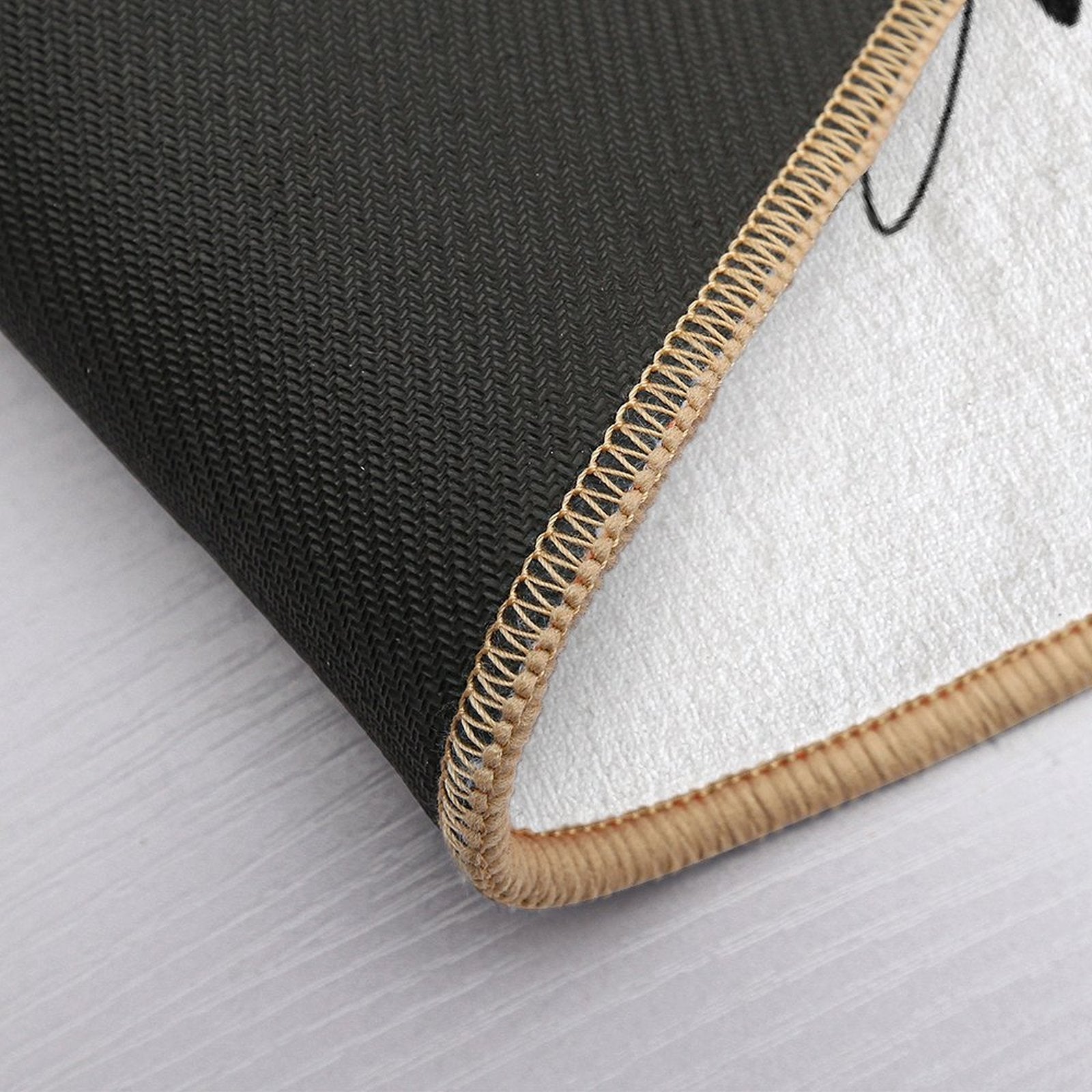 Daisy Butterfly  Slip-Resistant Bath Mat