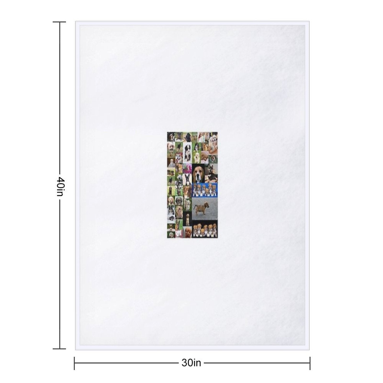 Dogs Travel-friendly Throw Blanket