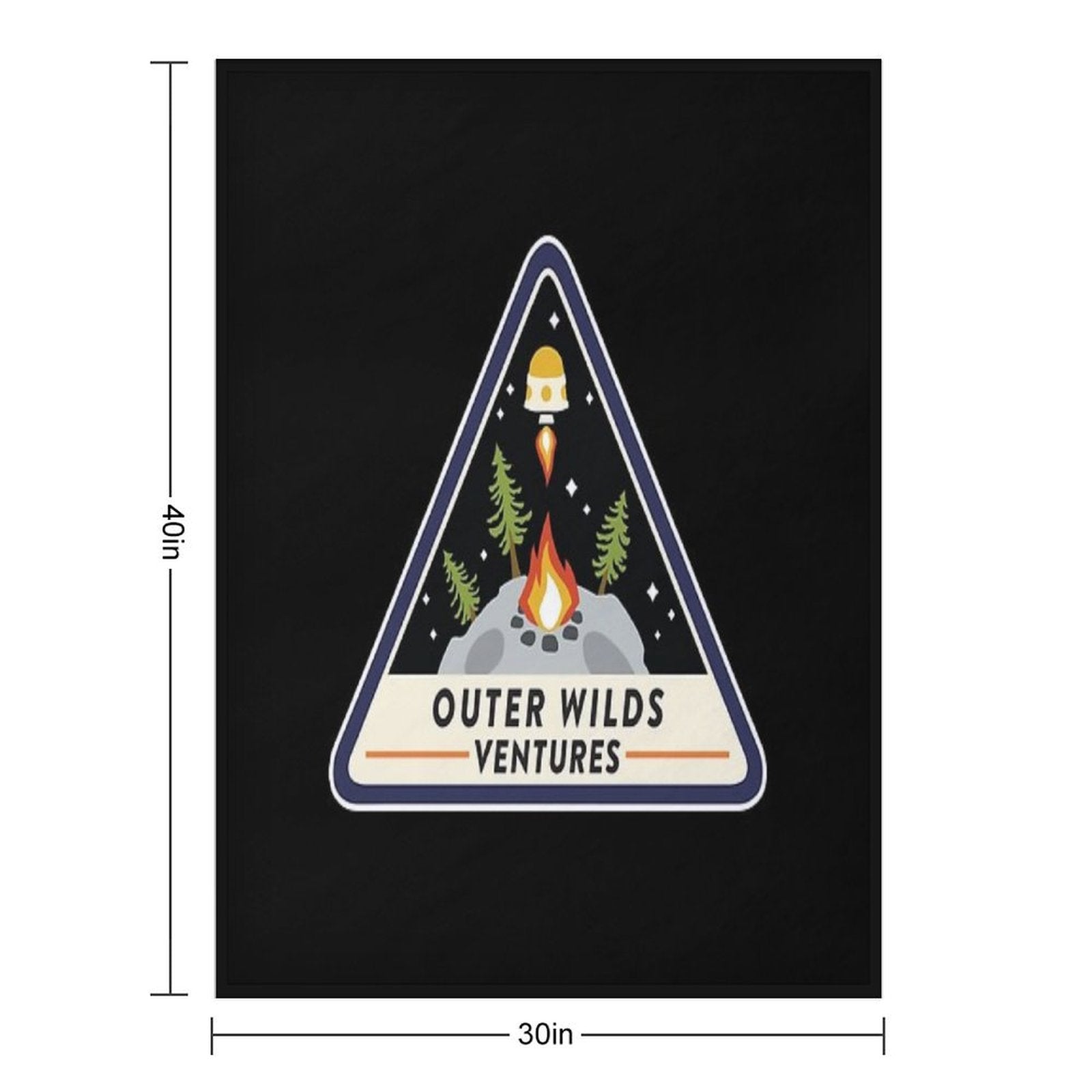 Outer Wilds Ventures Comfort Throw Blanket