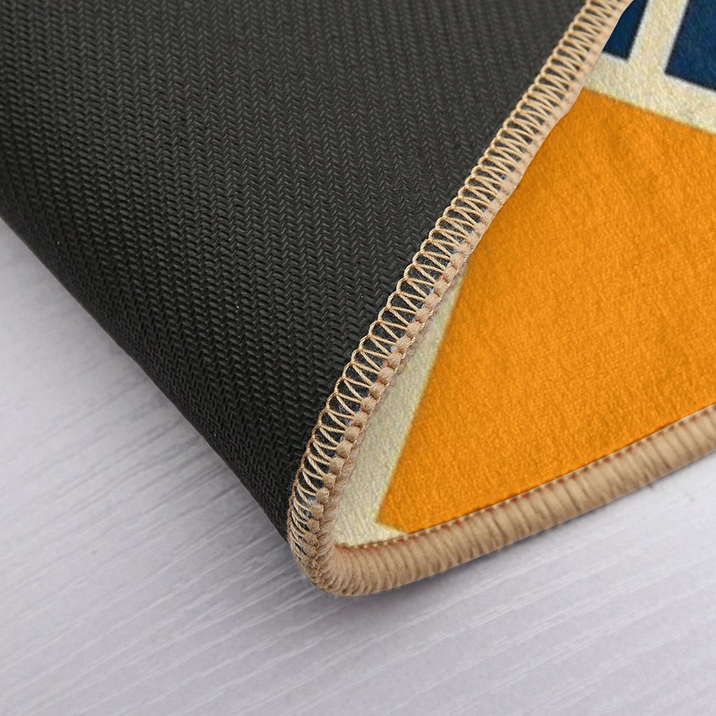 Colourful  High-Traffic Bath Mat