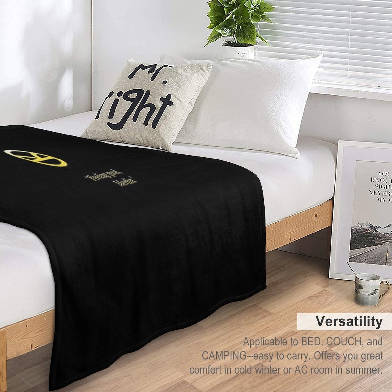 Kingsman Eggsy  Merlin Compact Throw Blanket