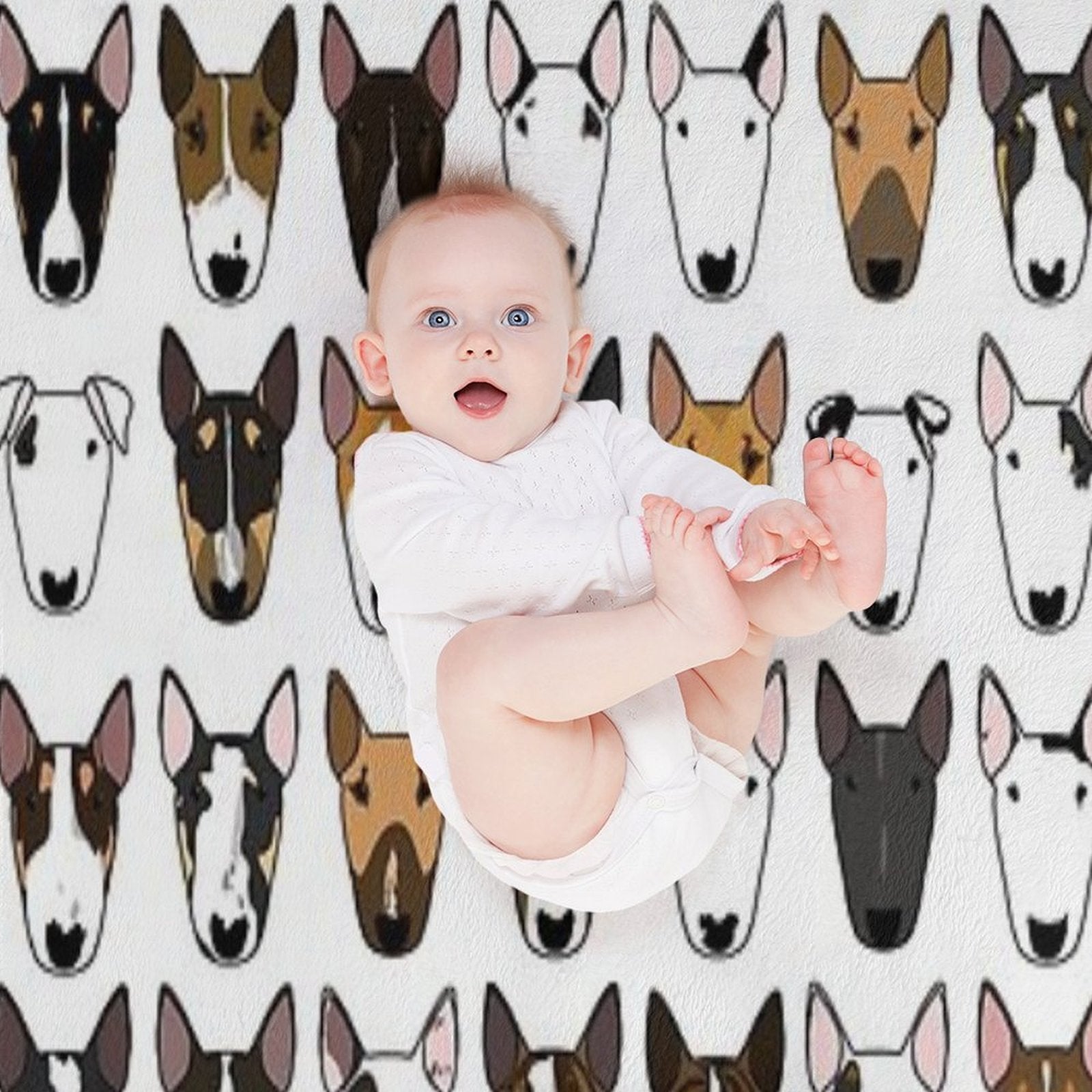 A Metre Of Bullies Eco-conscious Throw Blanket