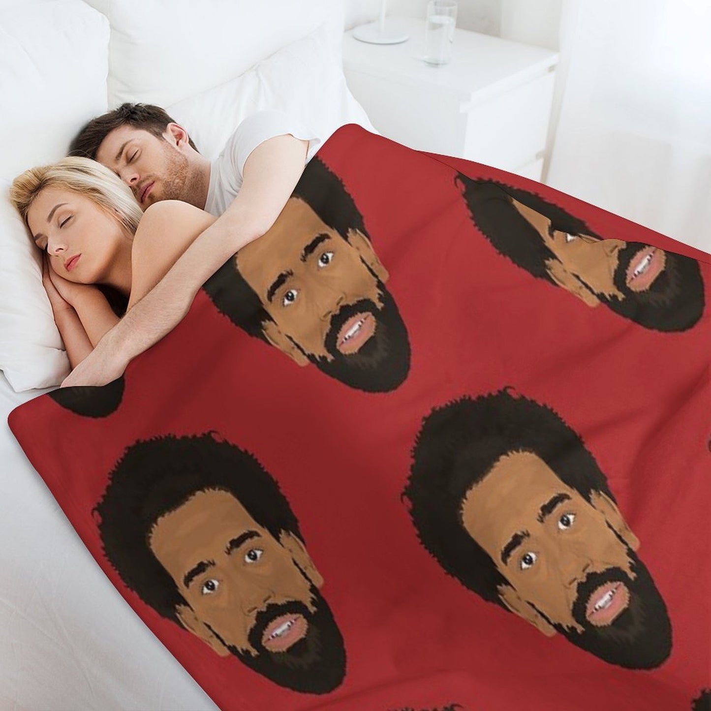 Mo Salah Shrink-resistant Throw Blanket