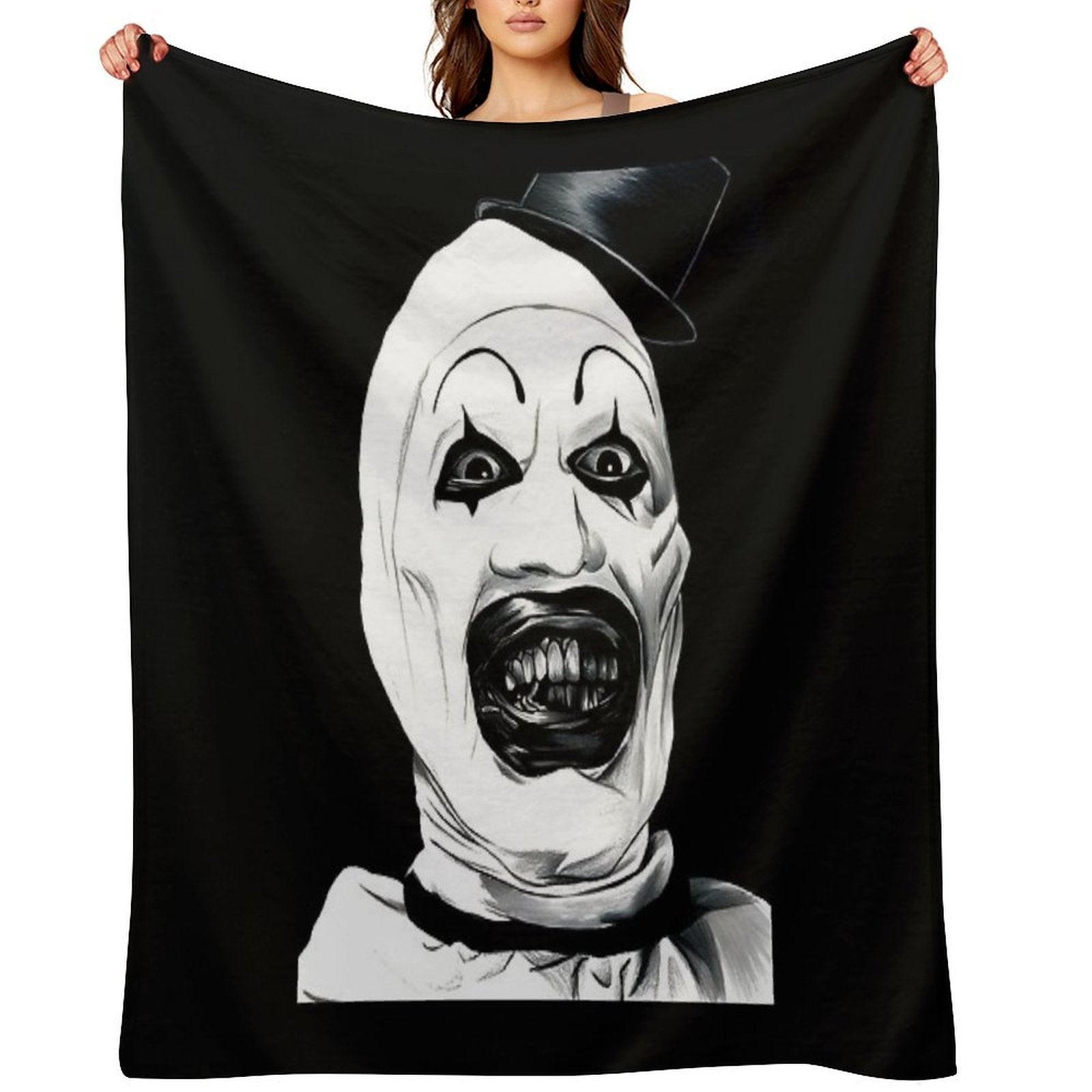 Art The Clown Terrifier  Classic Multi-functional Throw Blanket
