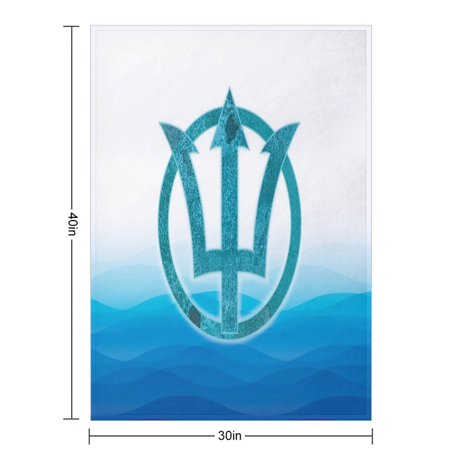 Poseidon Gift-ready Throw Blanket