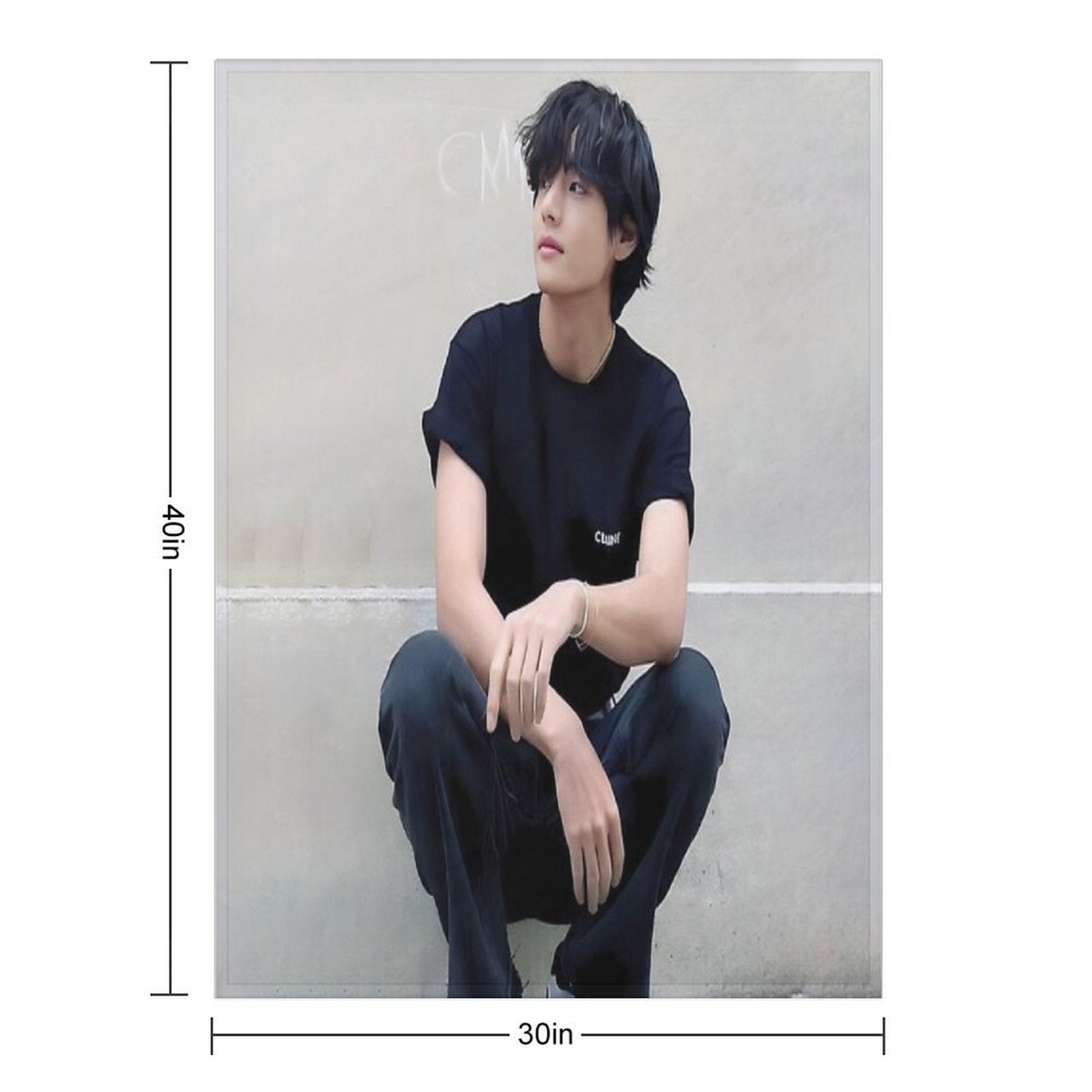 Taehyung All-season Throw Blanket