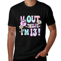 Peace Out Twelve I'm 13 Thirteen Year Old Girl 13th Birthday  Durable T-Shirt