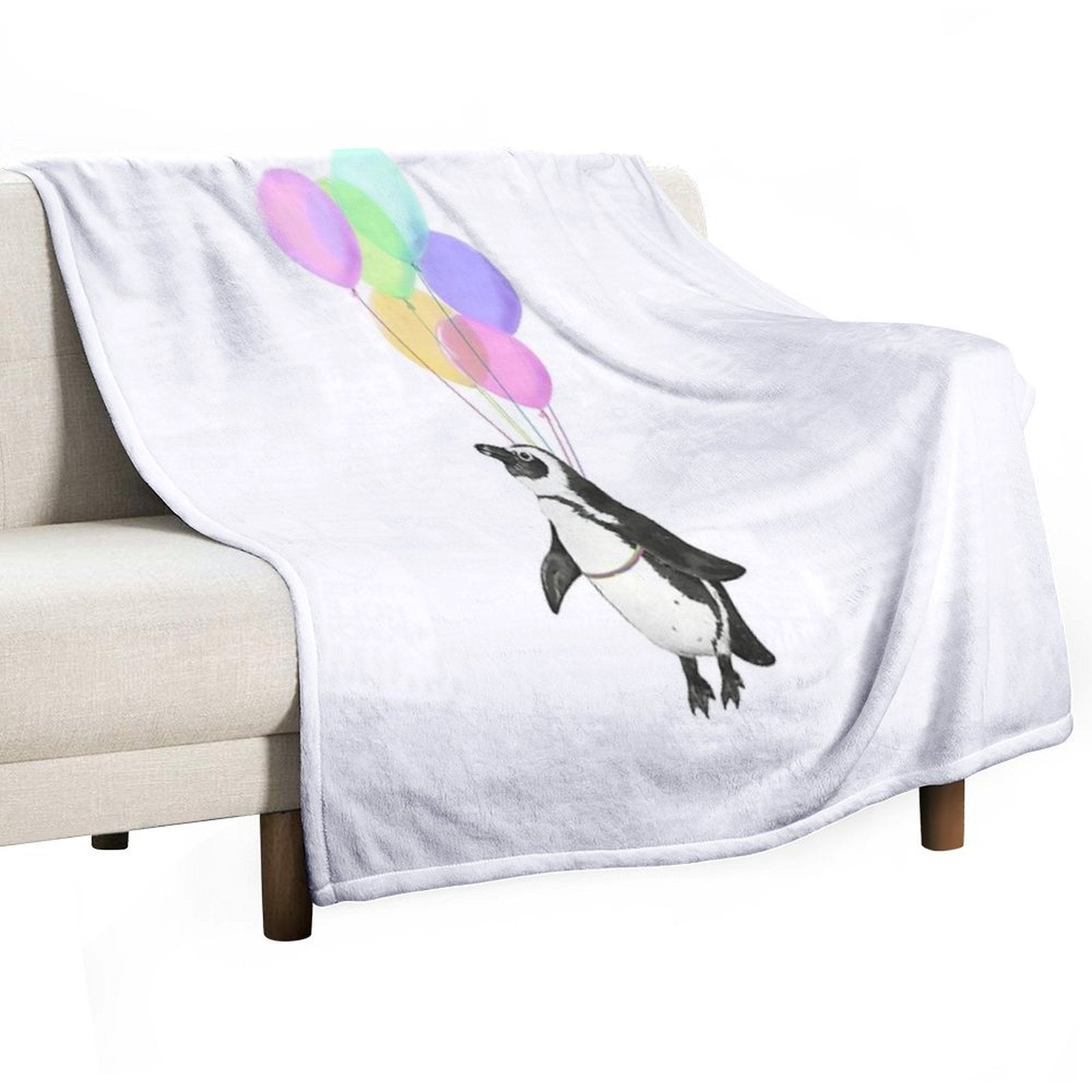 I Can Believe I Can Fly Wrinkle-free Throw Blanket