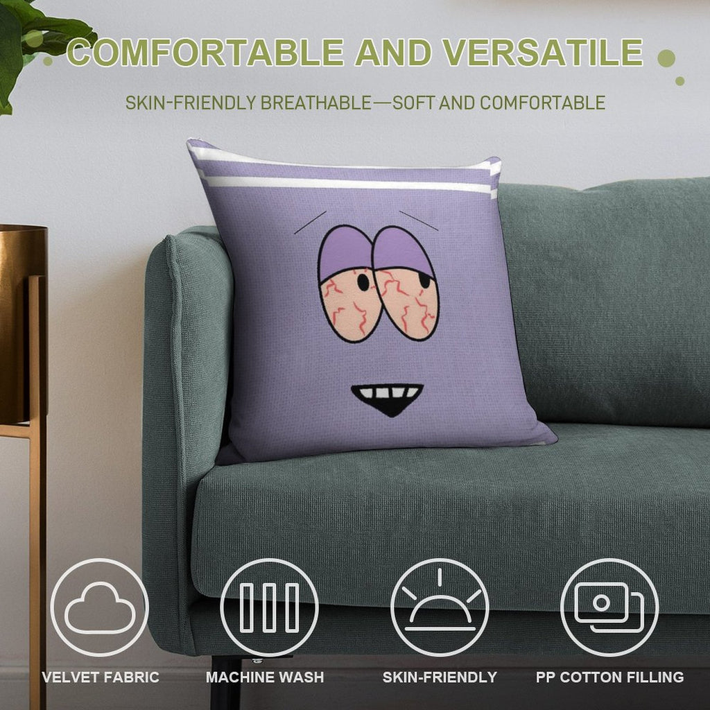 South Park - Towelie High Soft Ultra-Soft Texture Throw Pillow