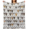 A Metre Of Bullies Eco-conscious Throw Blanket