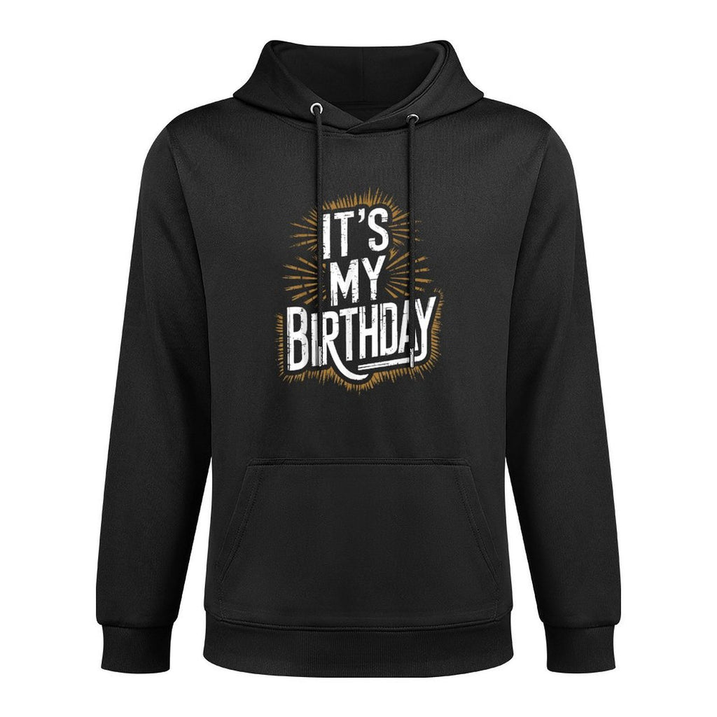 Vintage It's My Birthday Distressed Men Women Kids B-day All-Day Comfort Hoodie
